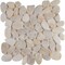 Msi Dorado River Rock SAMPLE Tumbled Marble Mesh-Mounted Mosaic Tile ZOR-MD-0117-SAM - alternate 1